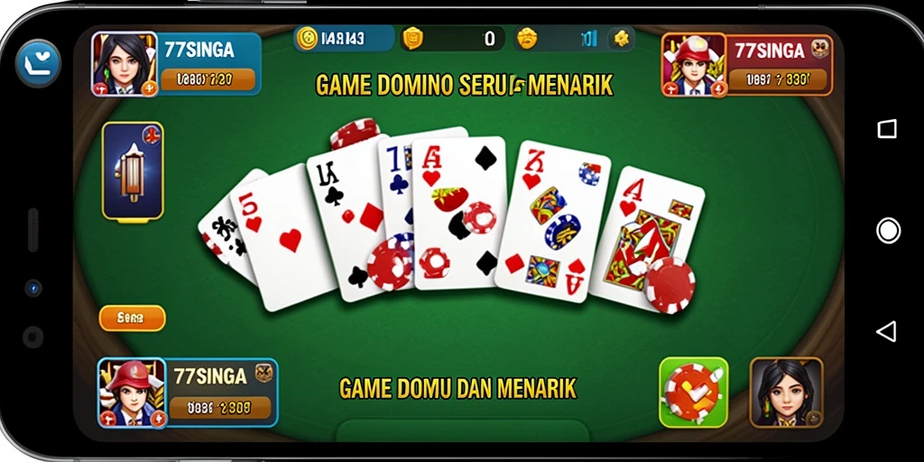 Tampilan gameplay seru dari 77SINGA yang memikat.