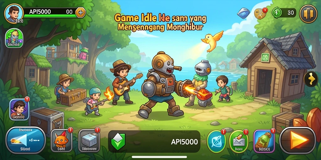 Tampilan gameplay API5000 yang menarik dan menghibur.
