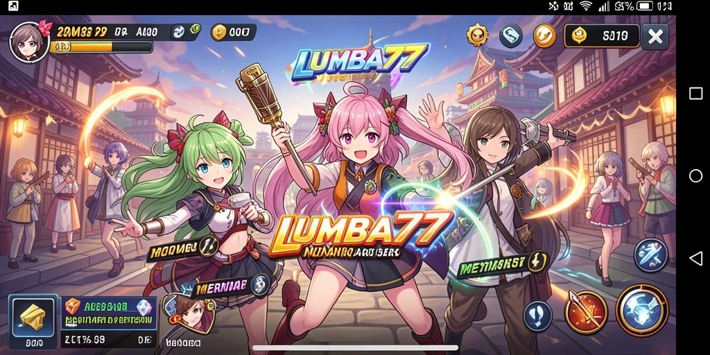 Tampilan gameplay dari LUMBA77 yang mendebarkan dan penuh aksi.