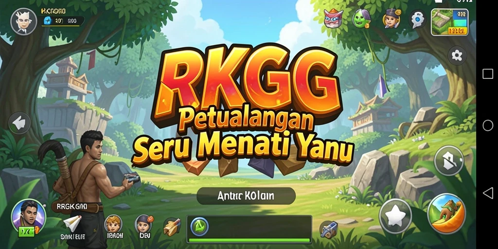 Tampilan gameplay menarik RKGG dengan berbagai misi petualangan.